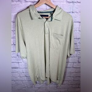 Orvis Short Sleeve Polo Shirt Mens Size‎ XXL Outdoors Light green